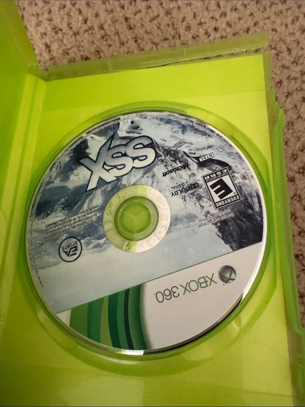 Microsoft Xbox 360 SSX & Arcade Unplugged — Green Cases